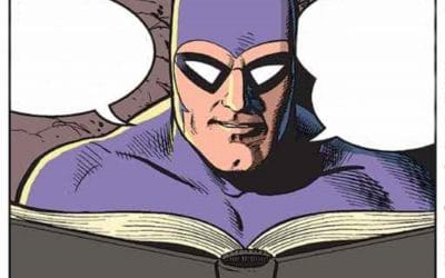 Personajes de comics y una parodia conspirativa